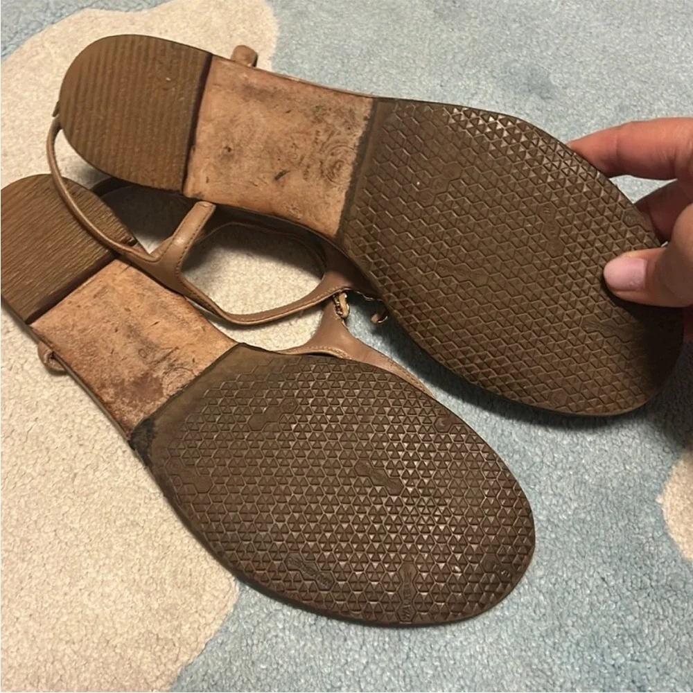 Chanel t strap sandals , size 40 - Picture 2 of 2